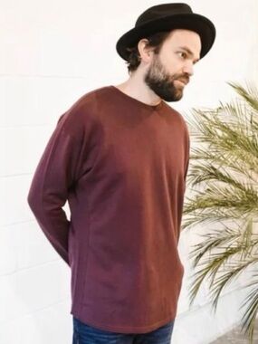 JACKSON ROWE • Vimy Crew Sweatshirt in Saffron